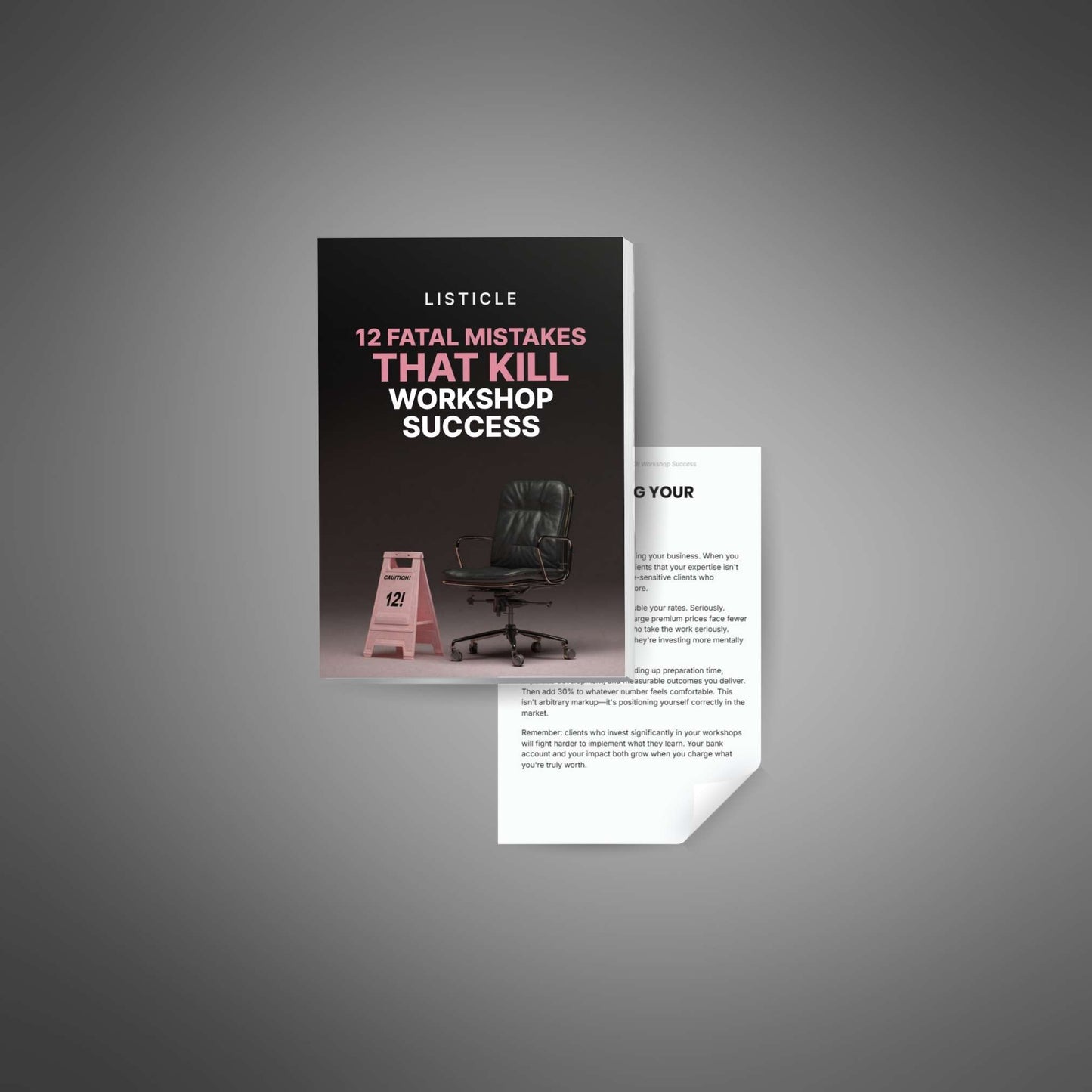 Immagine 1 - 12 Fatal Mistakes That Kill Workshop Success