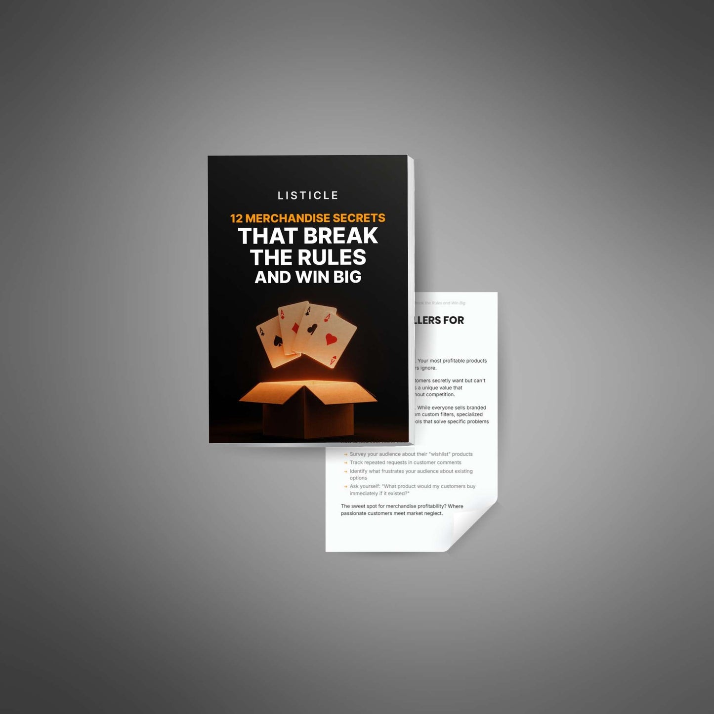 12 Merchandise Secrets That Break the Rules (15‑Page Listicle)