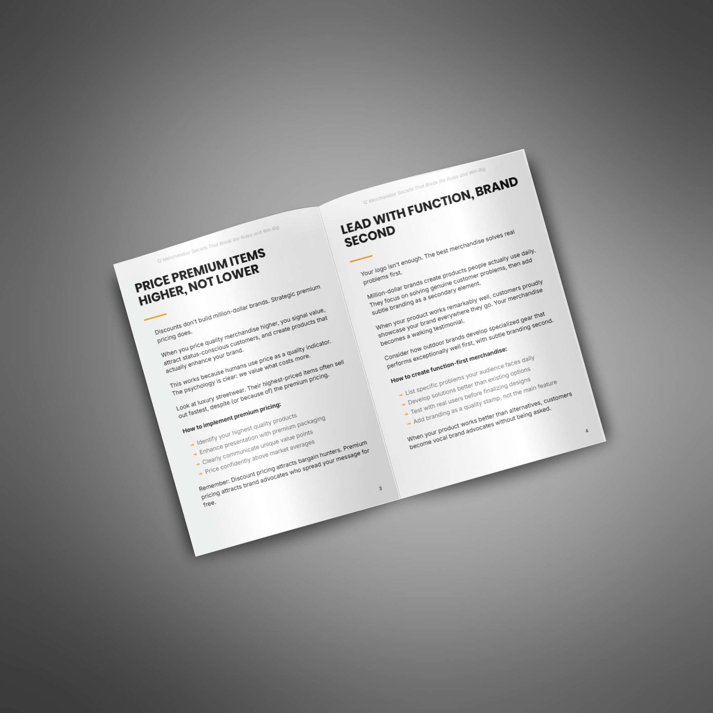 12 Merchandise Secrets That Break the Rules (15‑Page Listicle)