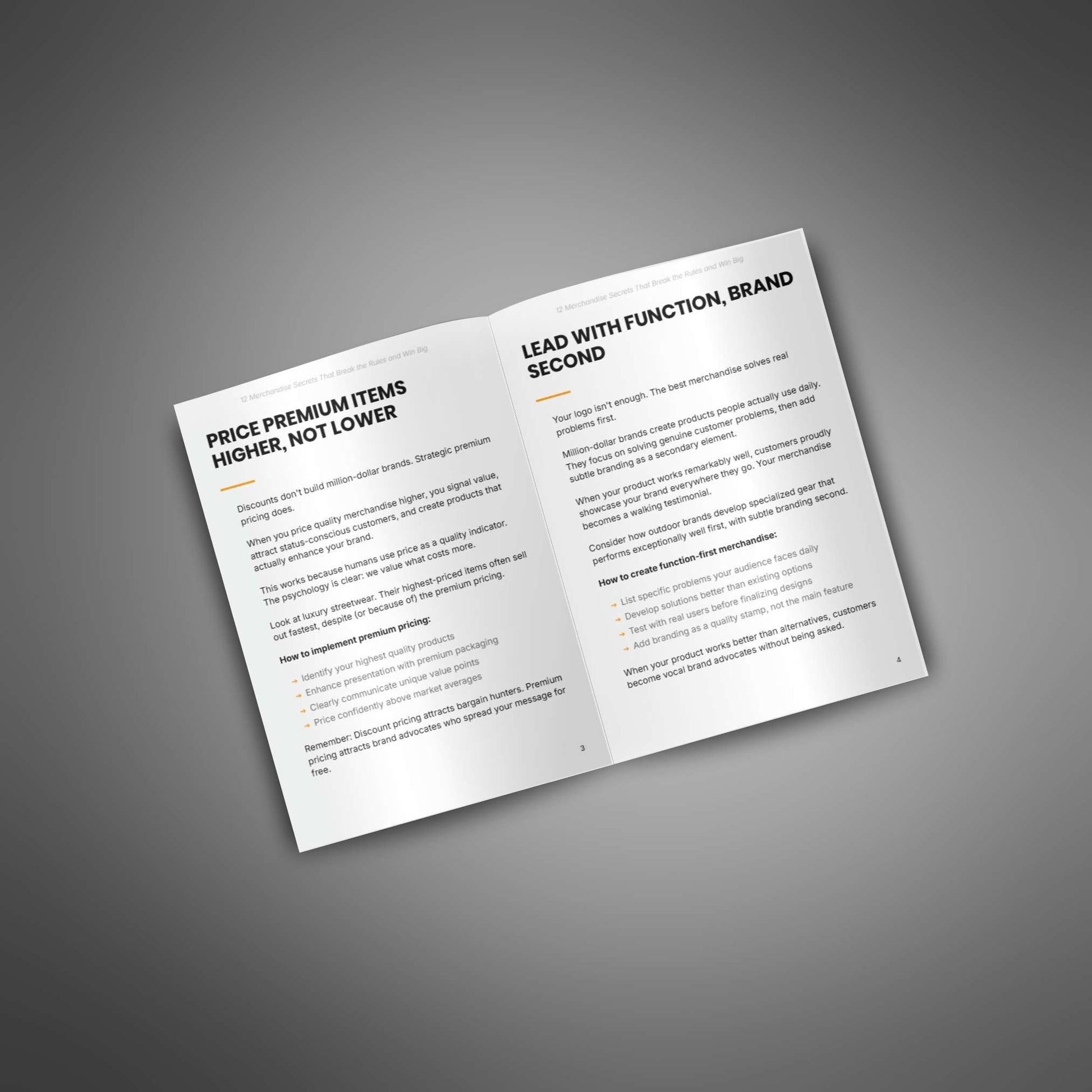 12 Merchandise Secrets That Break the Rules (15‑Page Listicle)