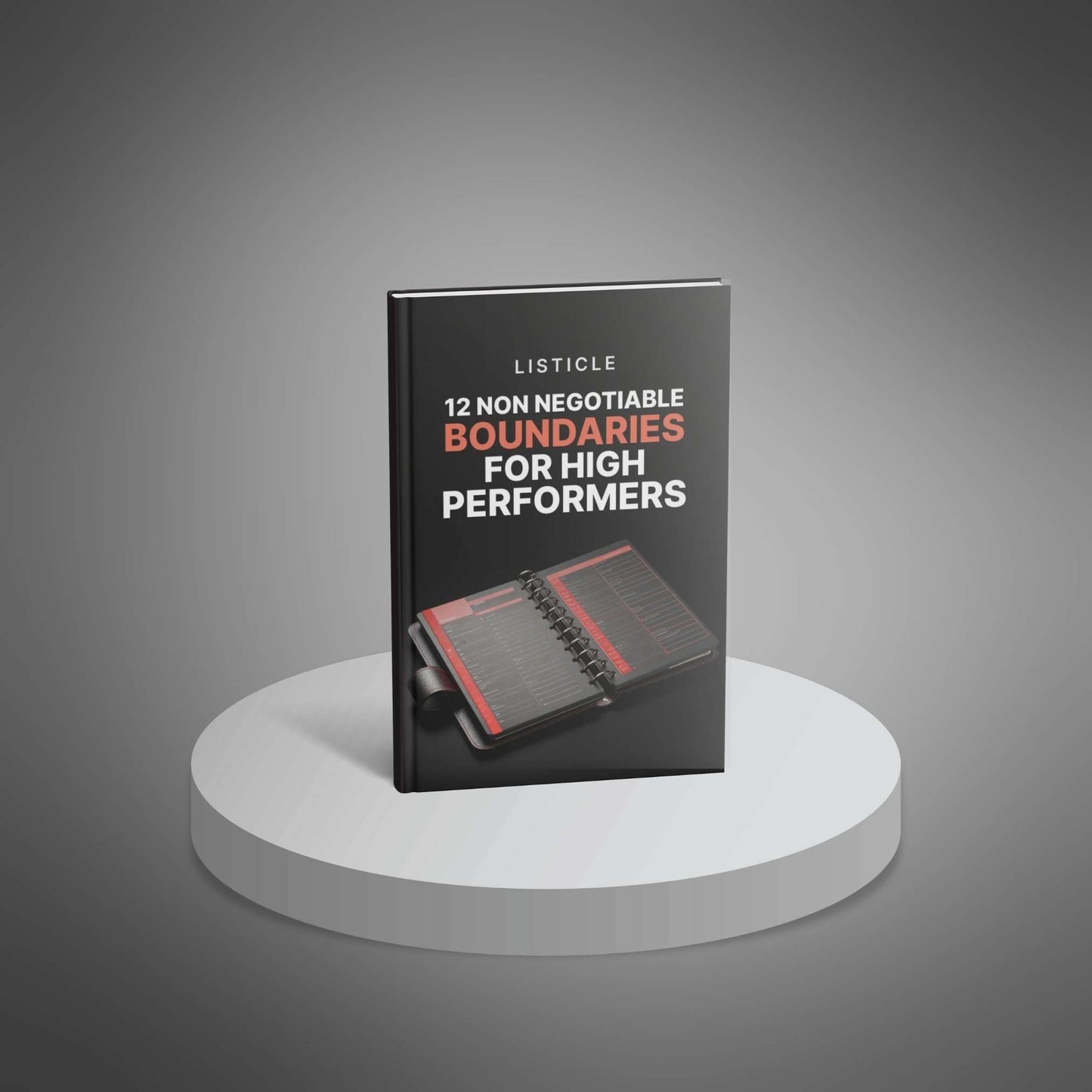 12 Boundaries — cover mockup