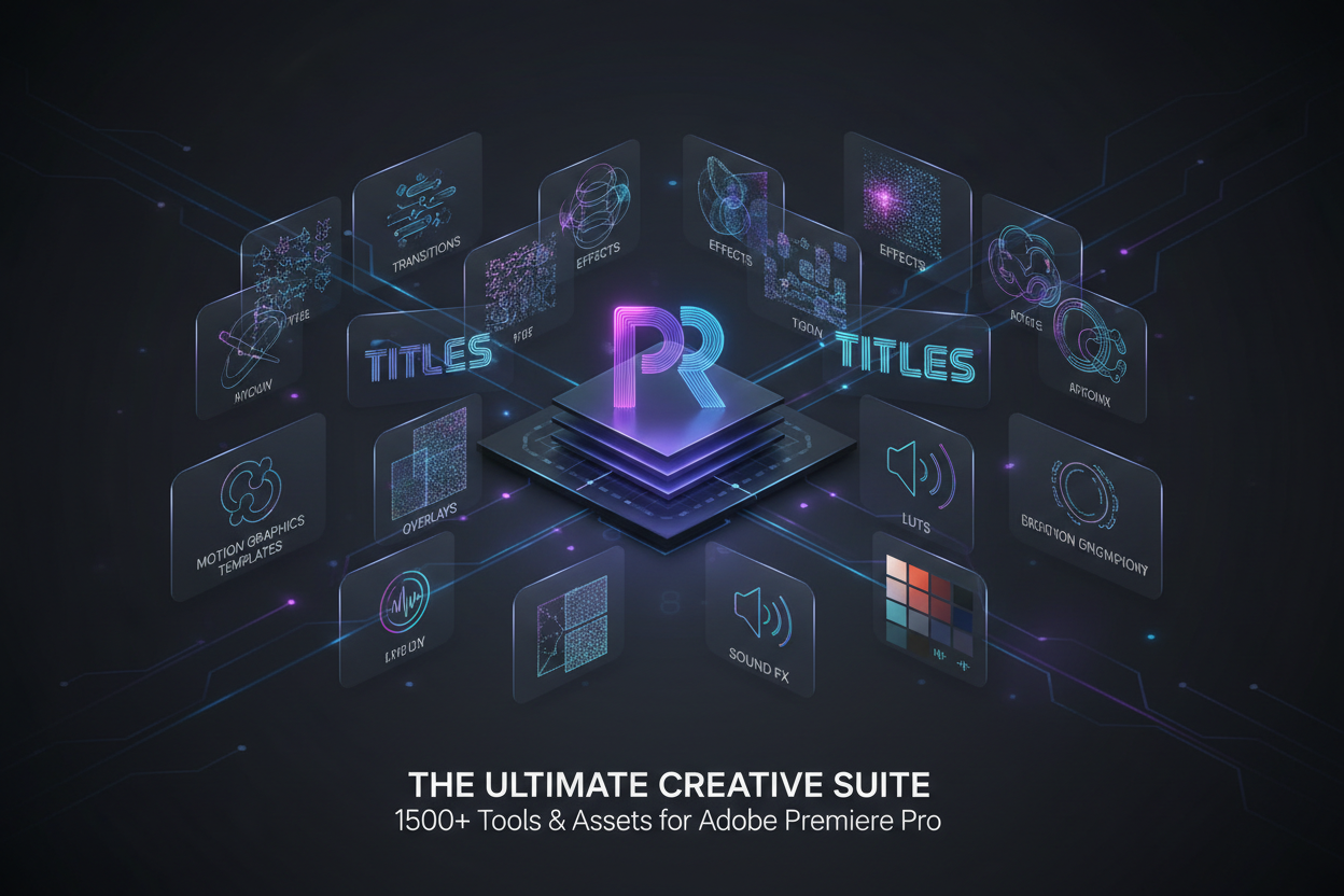 +1500 strumenti per Adobe Premiere