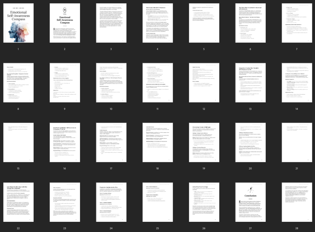 All pages overview of the guide