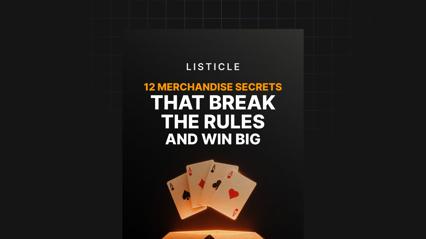 12 Merchandise Secrets That Break the Rules (15‑Page Listicle)