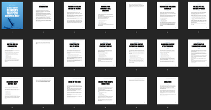 Cover and preview of the PDF listicle: 13 Content Marketing Mistakes to Avoid (image 5)
