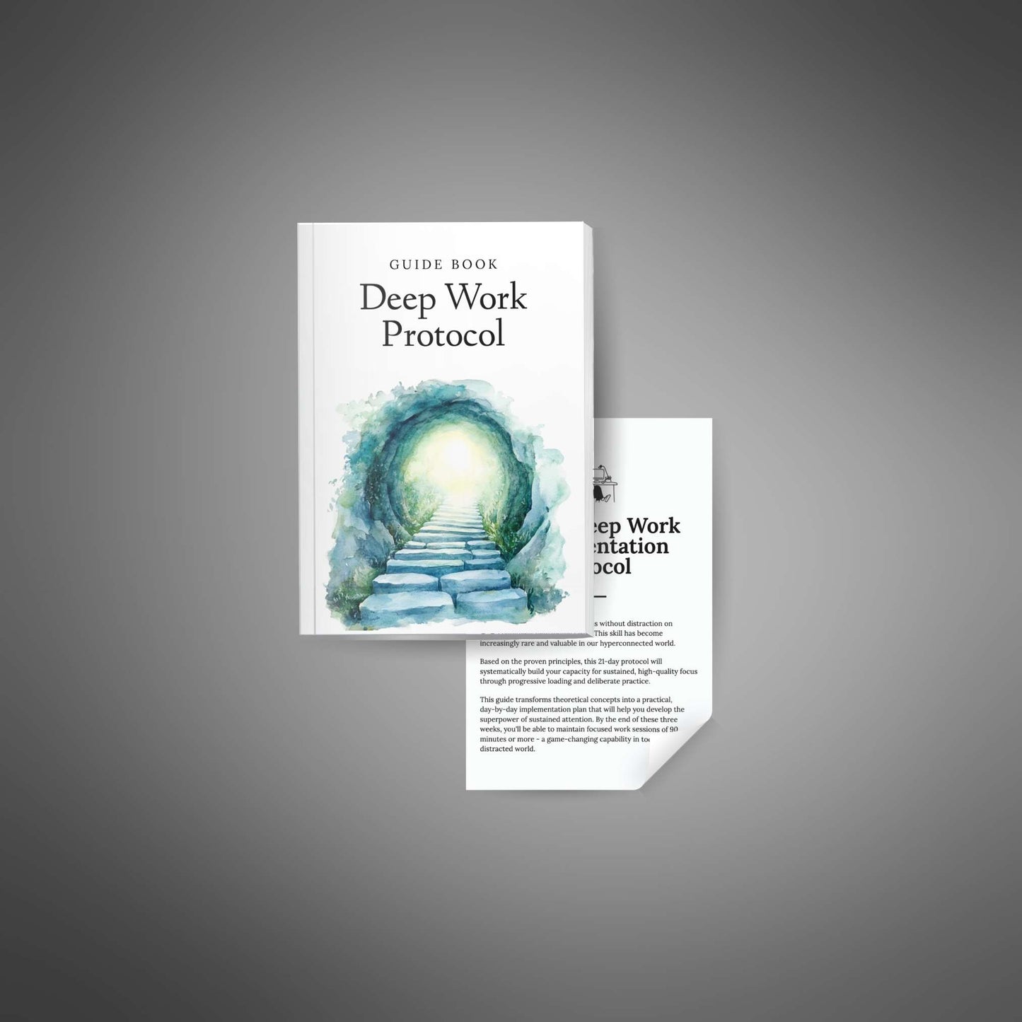 Cover with interior page