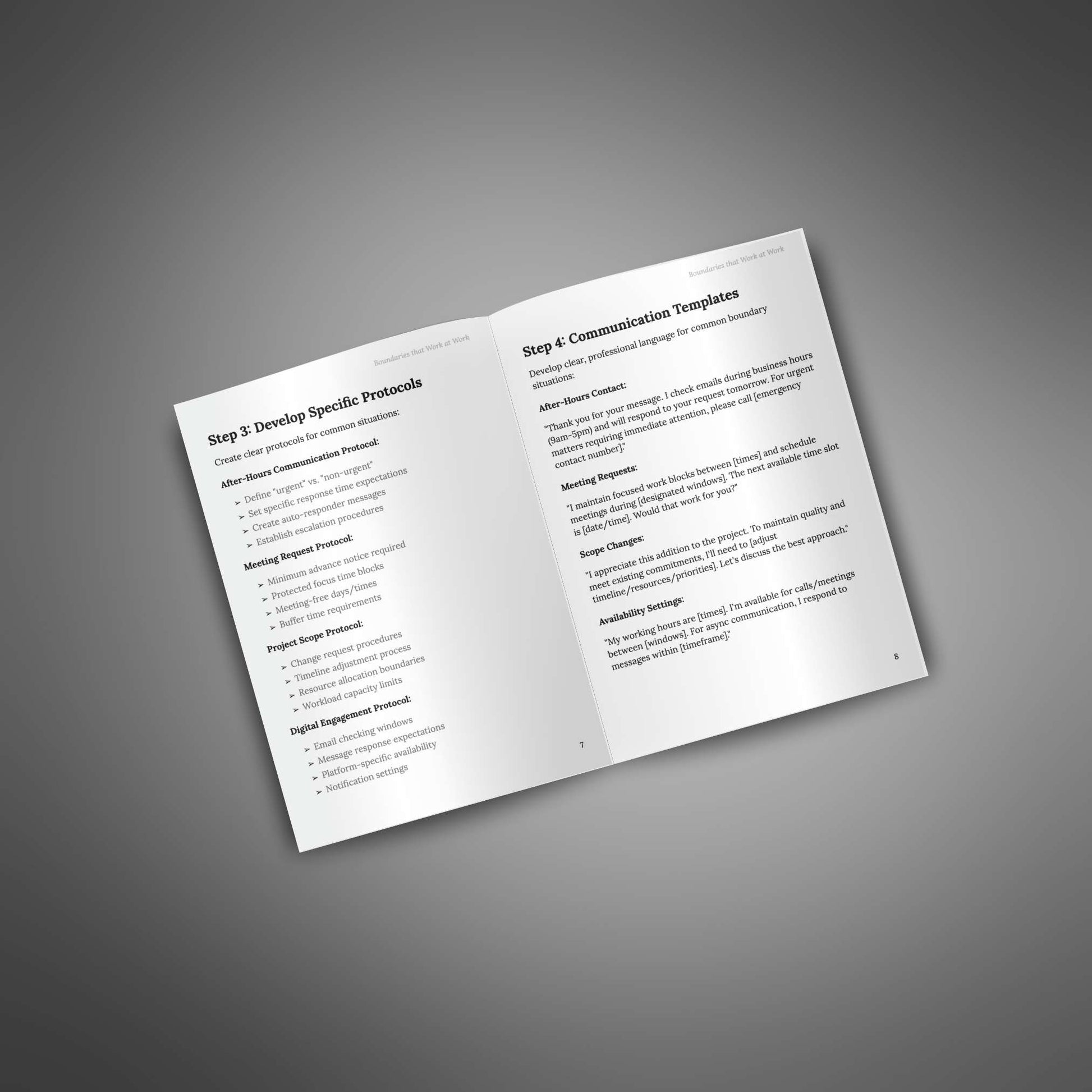 Inside pages: scripts and protocols