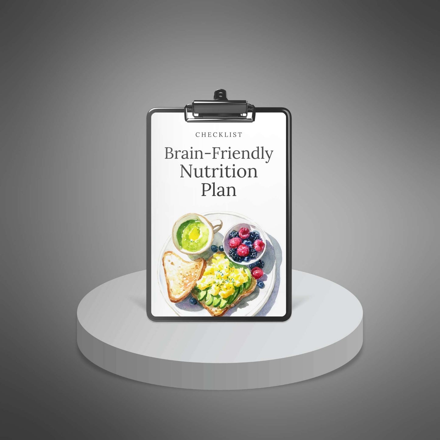 Brain-Friendly Nutrition Plan — cover