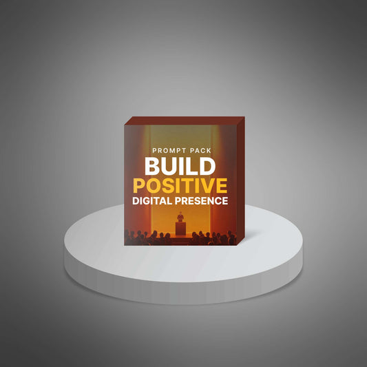 Build Positive Digital Presence Prompt Pack | Branding Content Bio Prompts