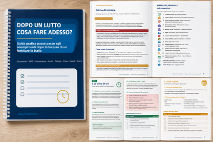 Dopo un lutto: cosa fare adesso? Guida pratica dopo un decesso in Italia