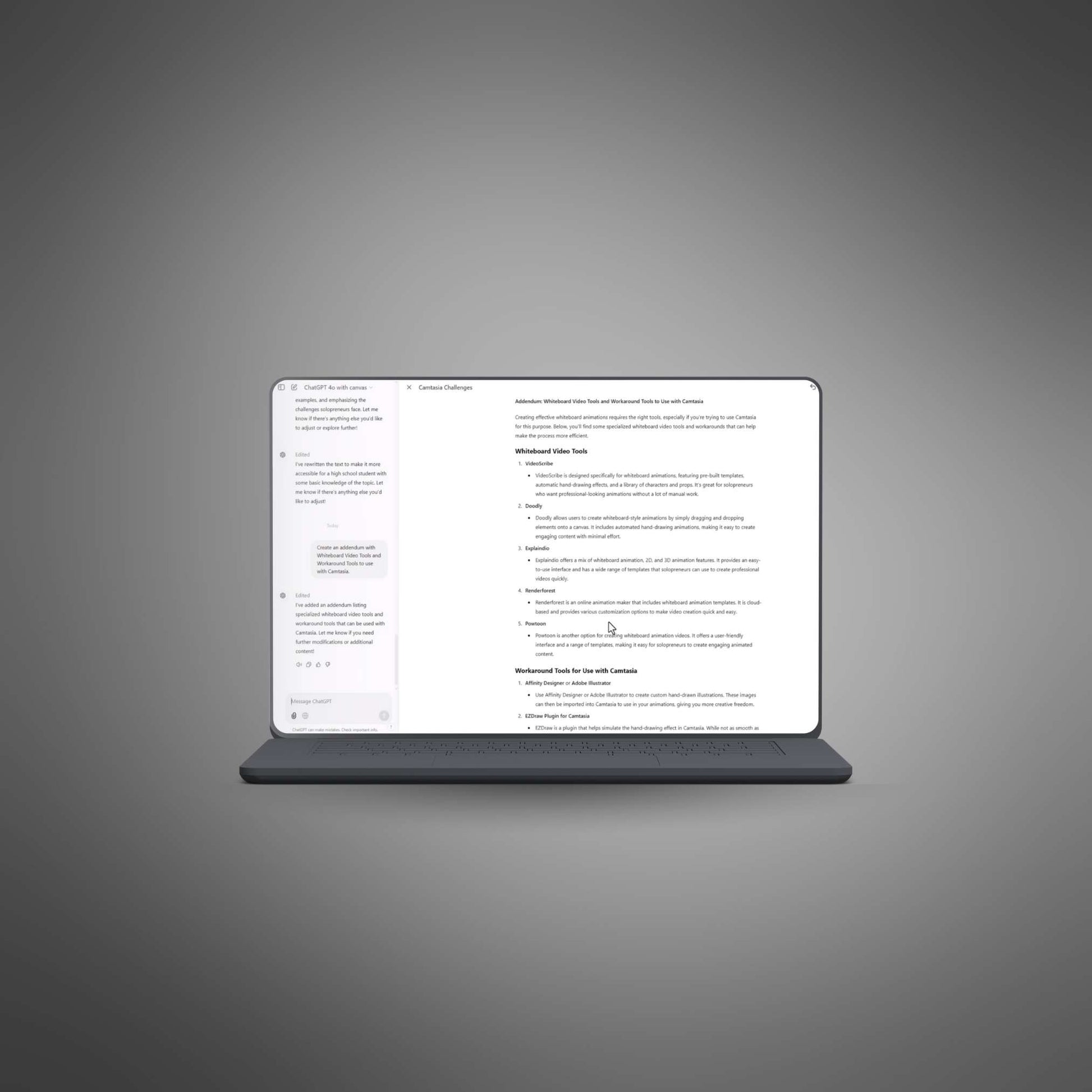 ChatGPT Pro Tools: Search, Voice & Canvas Mastery – 20-Part Course for Faster AI Content Creation