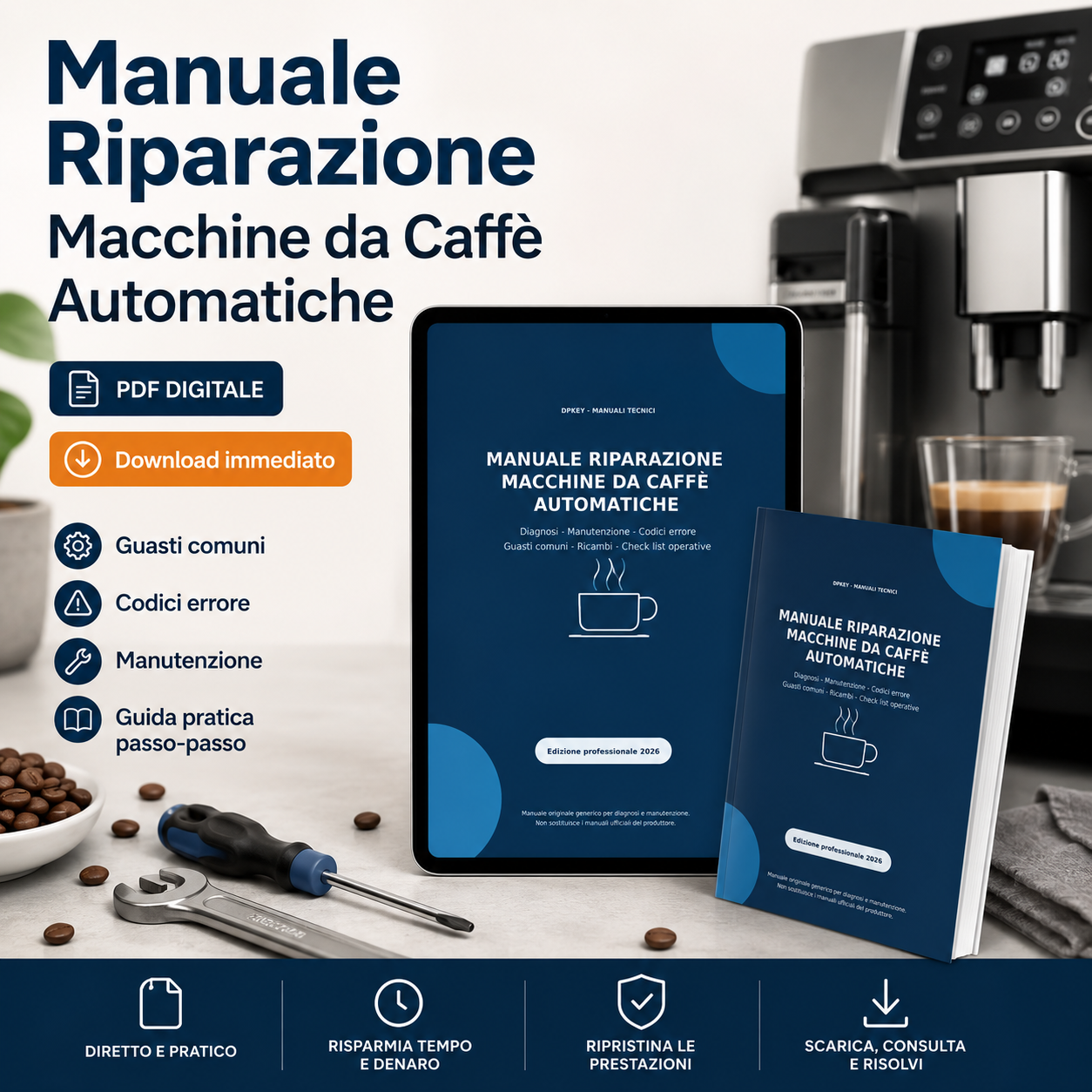 Manuale Riparazione Macchine da Caffè Automatiche PDF - Guasti e Manutenzione