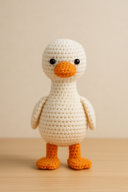 Crochet goose pattern. Amigurumi goose pattern. PDF. English. Digital product