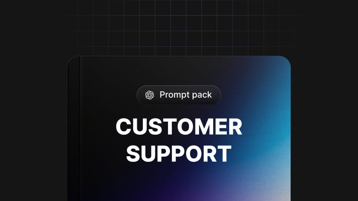 Support Prompts – 38k-Word AI Customer Support Prompt Pack (145 Pages, ZIP) for Help Desk, Live Chat & Email