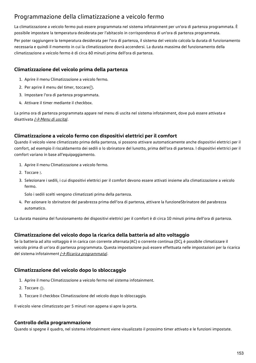 Climatizzazione auto elettrica Volkswagen ID.4 2021