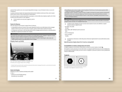 Manuale Volkswagen ID.4 2022 aperto con contenuti reali