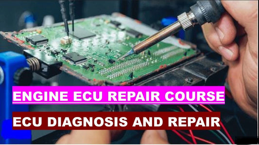 ECU Repair Course PDF Study Guide Book ECU Components, Testing, Diagnosis....