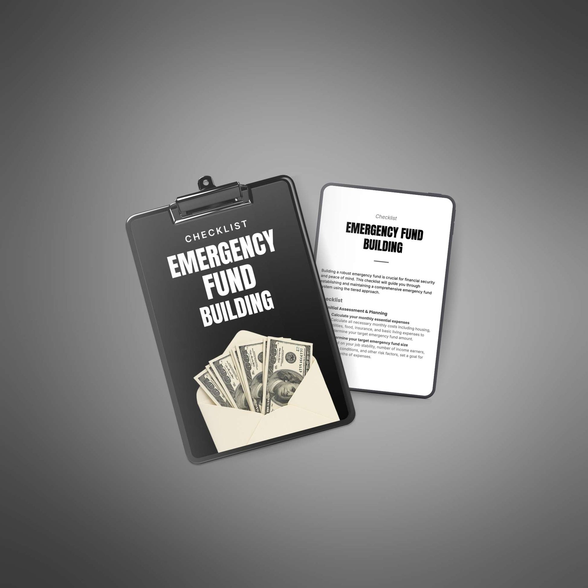 Emergency Fund checklist preview