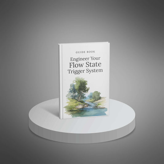 Engineer Your Flow State Trigger System – ebook cover mockup