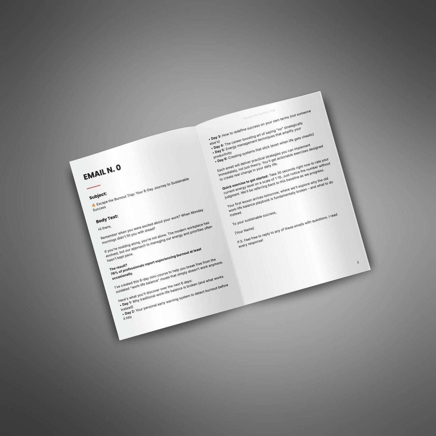 Escape the Burnout Trap — inside preview