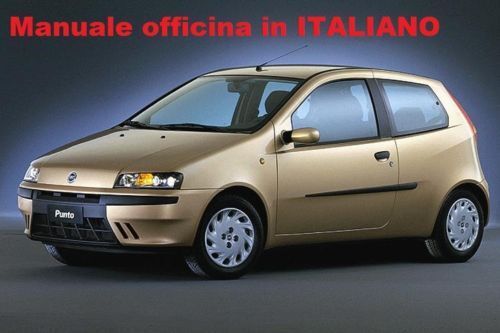 Fiat PUNTO 2° Seconda serie (188) Mk2 Manuale Officina Riparazione ITALIANO PDF