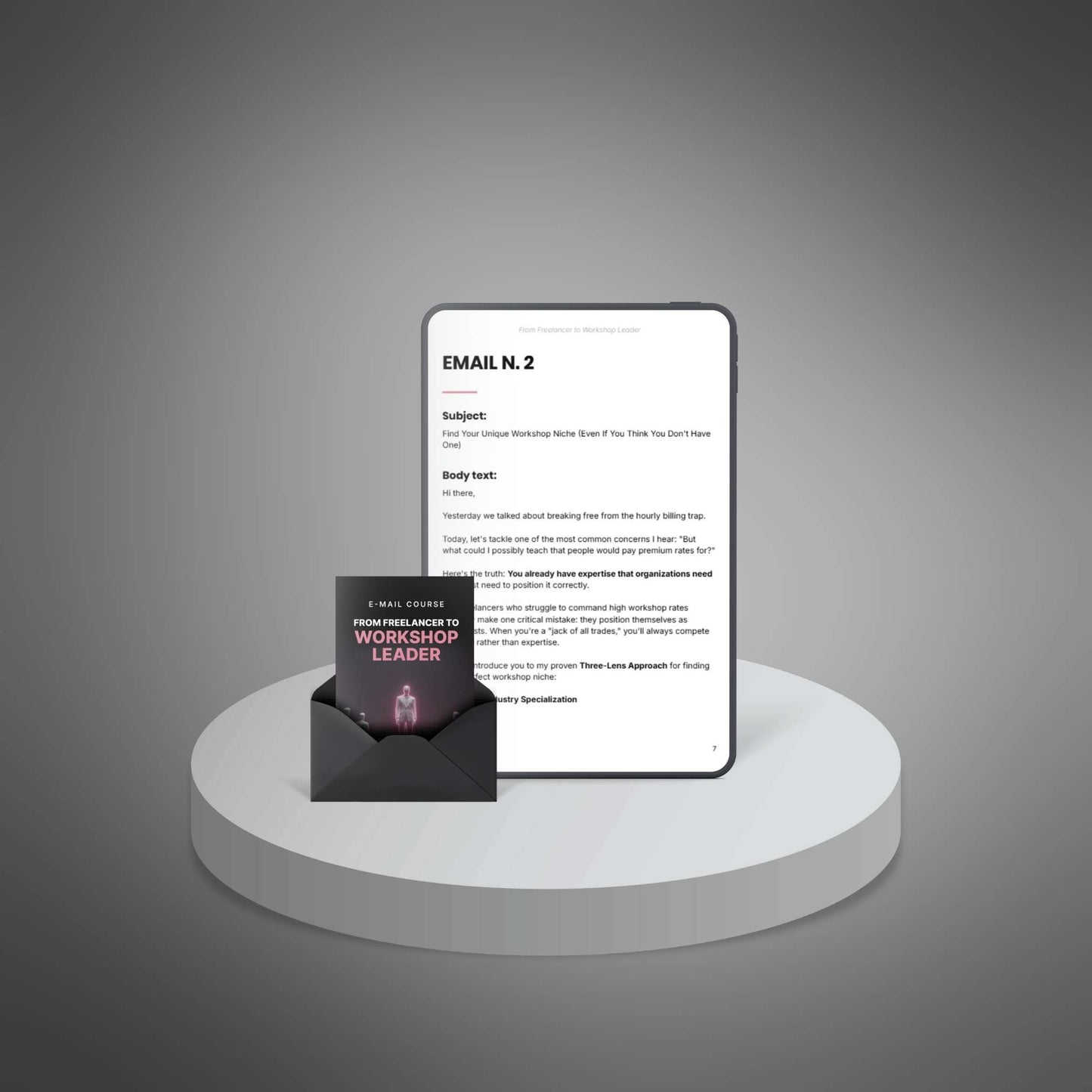 From Freelancer to Workshop Leader mini course - image 3