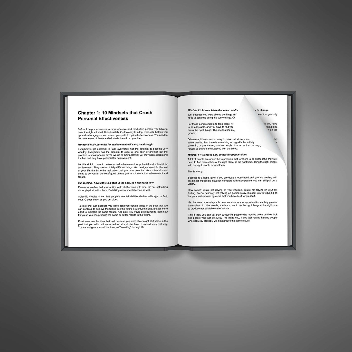 Get It Done open book preview mockup