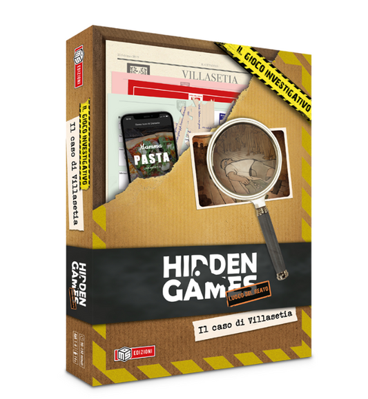 Hidden Games: Il Caso di Villasetia - Gioco Investigativo in PDF da Stampare a Casa