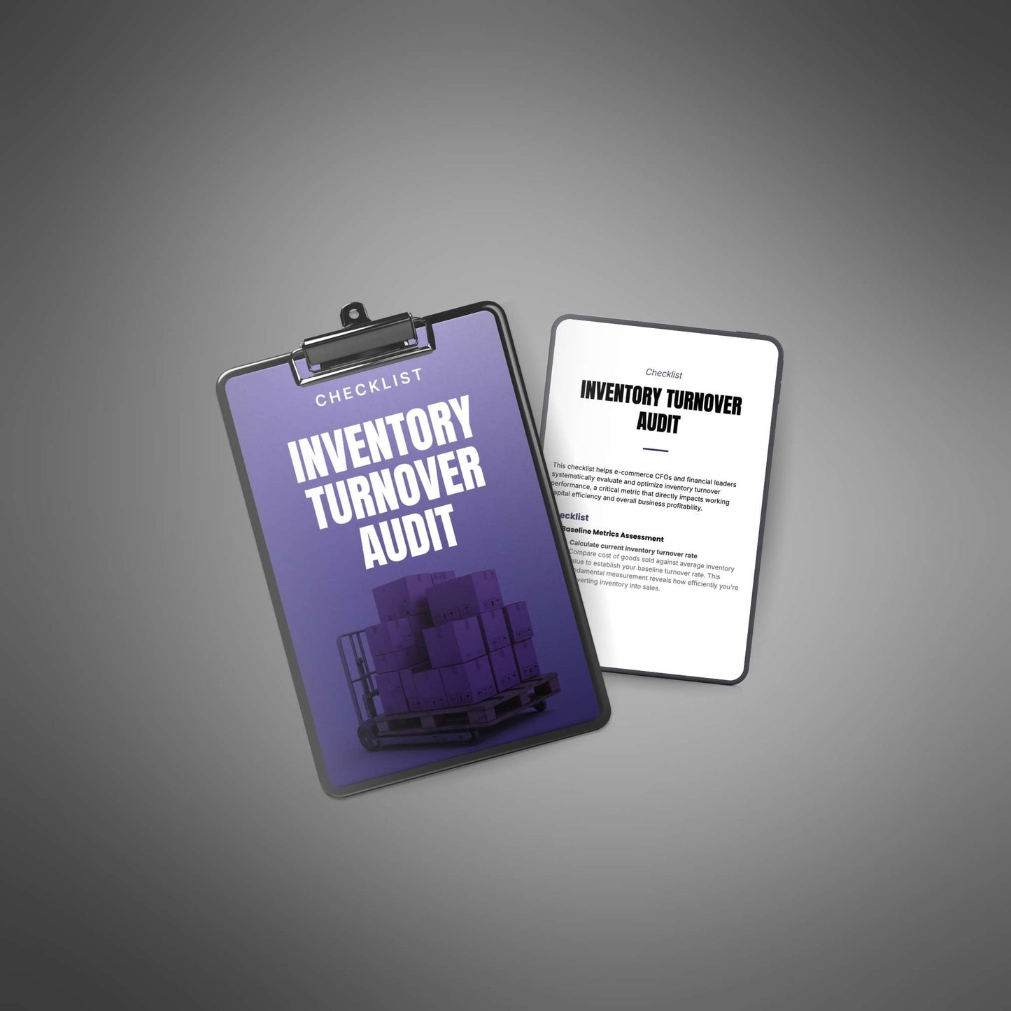 Inventory Turnover Audit Checklist (PDF) – Cut Dead Stock, Improve Cash Flow, Boost Profit