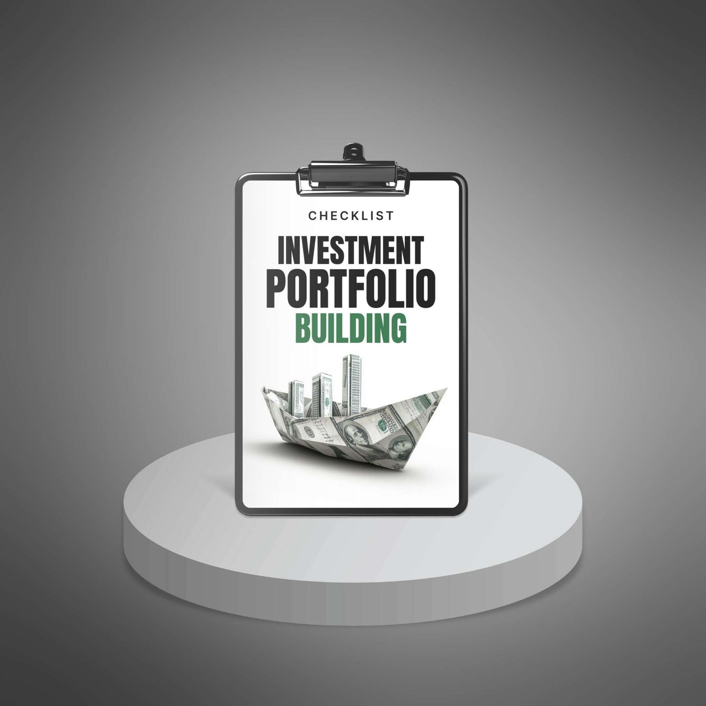 Investment Portfolio Building Checklist mockup image 1