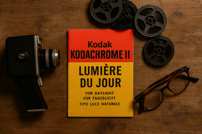 Manuale PDF Kodak Kodachrome II – Guida Completa all’Uso del Film per Luce Naturale