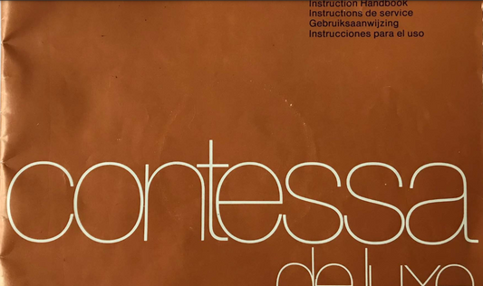 Manuale Digitale PDF Macchina da Scrivere Contessa de Luxe