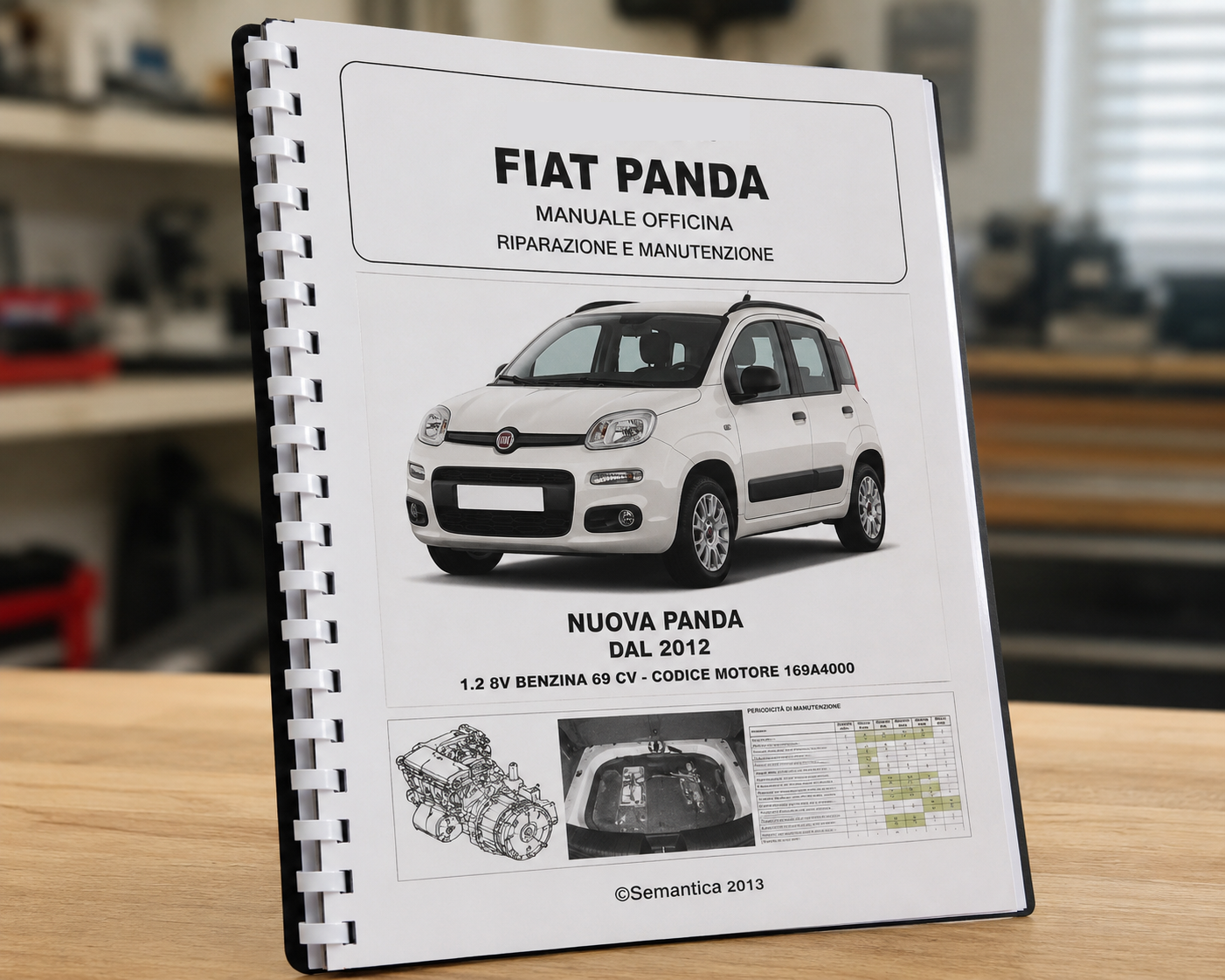 Manuale Officina Fiat Panda Mk3 Type 319 2012 1.2 8V PDF