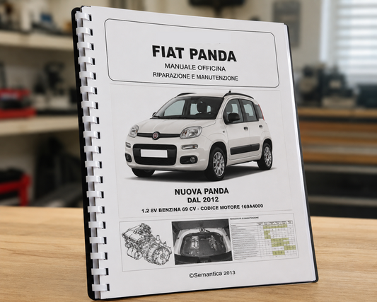 Manuale Officina Fiat Panda Mk3 Type 319 2012 1.2 8V PDF
