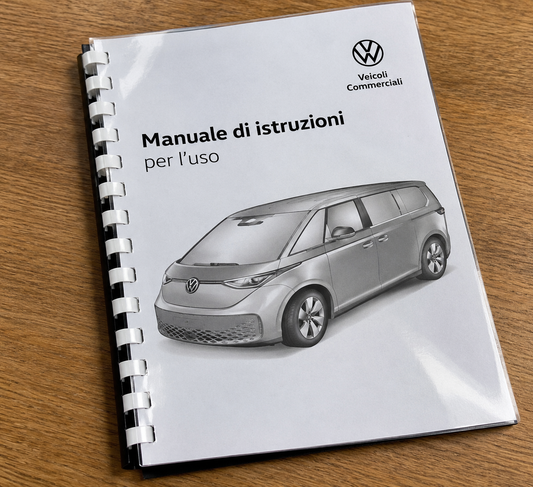 Volkswagen ID. Buzz 2027 Manuale Proprietario Italiano PDF