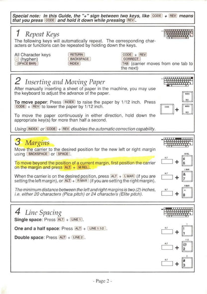 Brother Electronic Typewriter Instruction Manual - Complete Guide