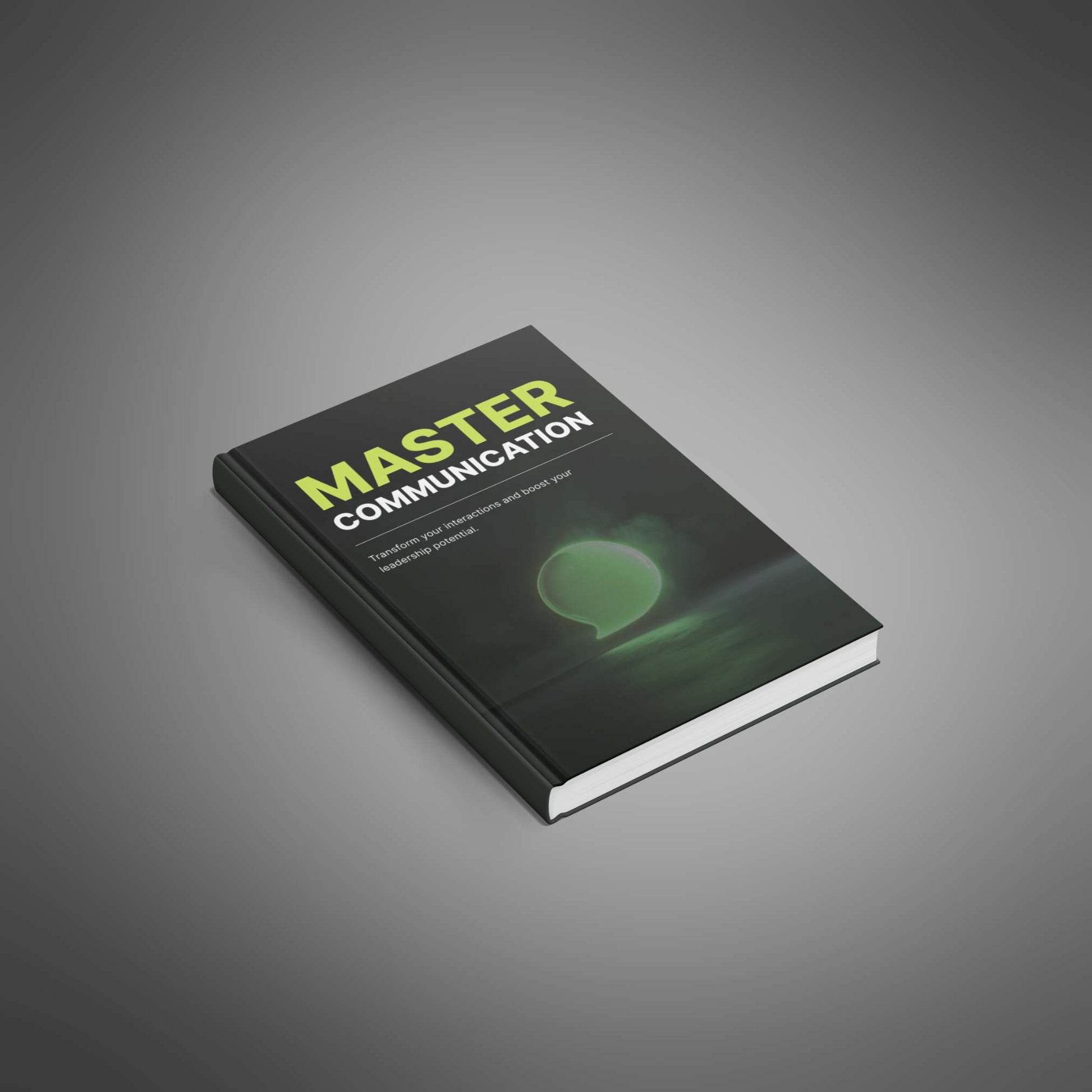 Master Communication ebook cover mockup