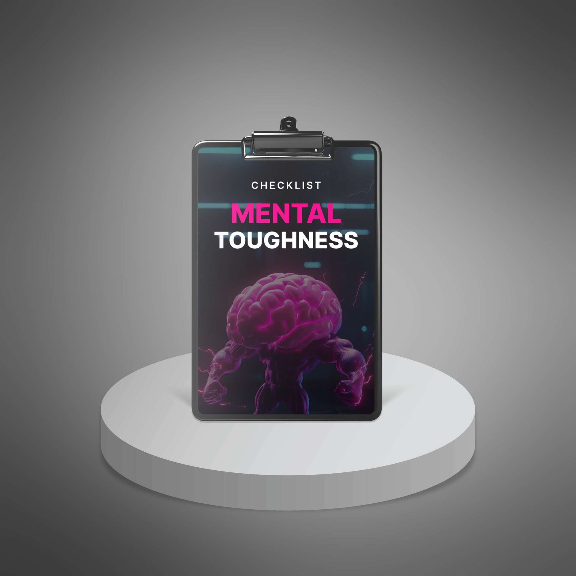 Mental Toughness checklist cover mockup