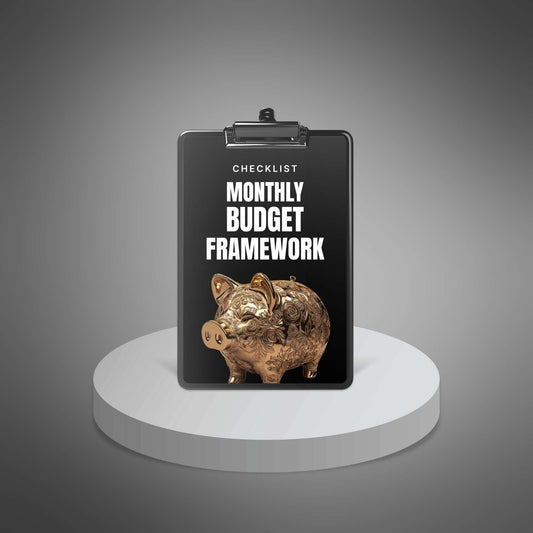 Monthly Budget Framework Checklist image 1