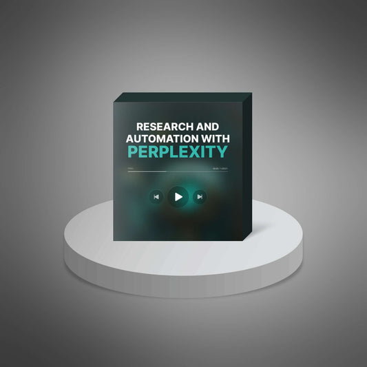 AI Research & Workflow Automation with Perplexity - PLR mockup