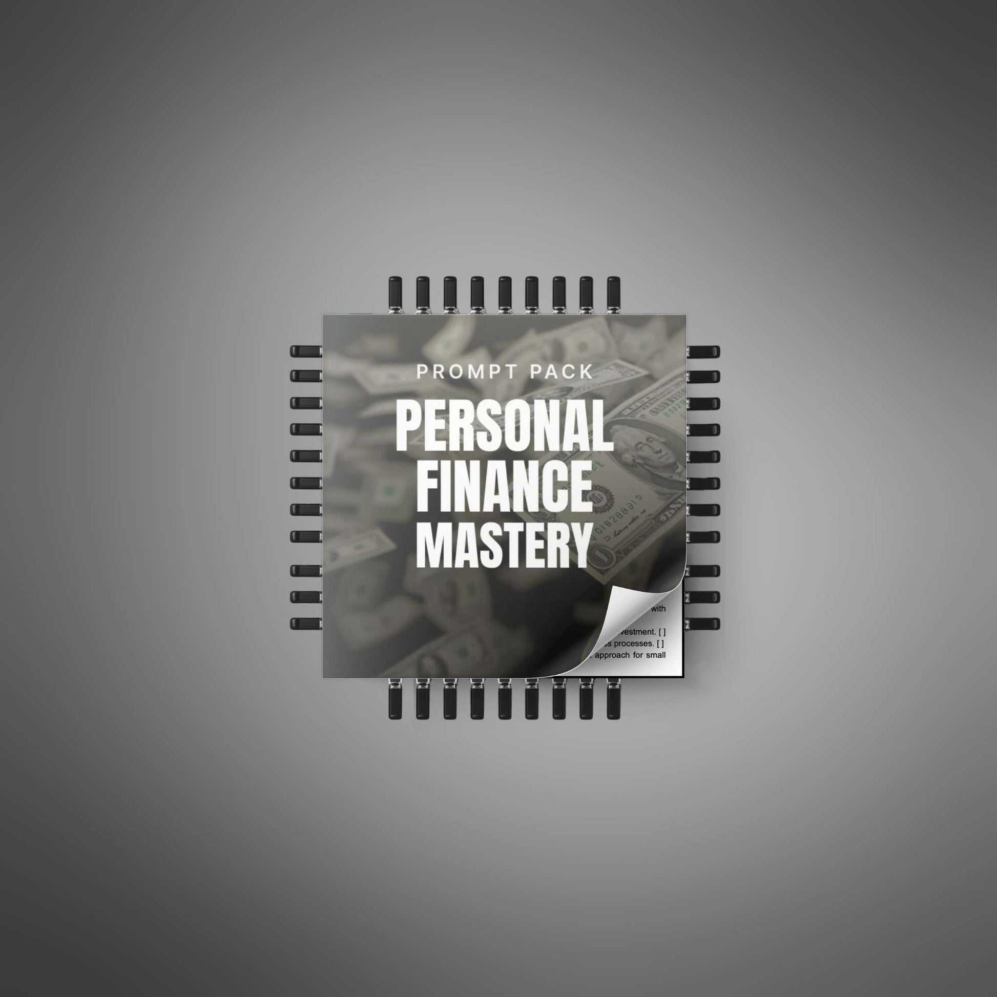 Personal Finance prompt pack mockup