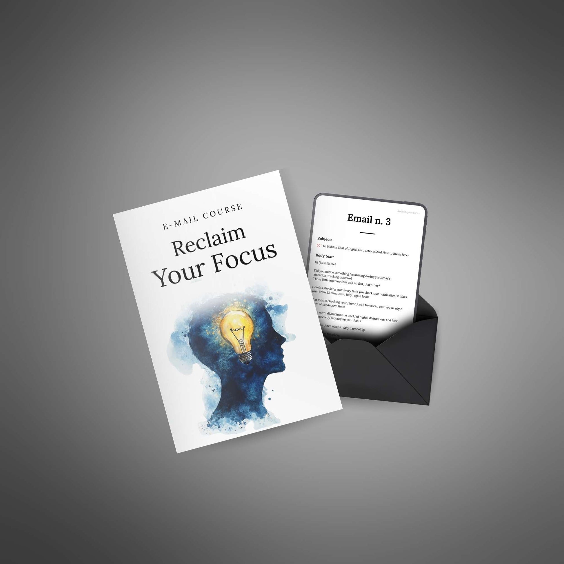 Course cover and mobile preview