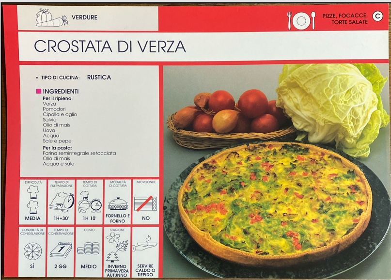 Ricettario della buona cucina De Agostini PDF "Pizze, Focacce e Torte Salate" 13 Ricette Tradizionali e Internazionali