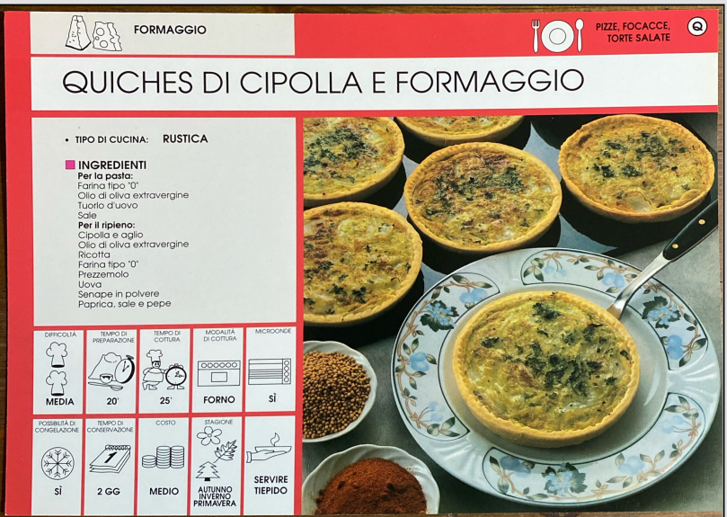 Ricettario della buona cucina De Agostini PDF "Pizze, Focacce e Torte Salate" 13 Ricette Tradizionali e Internazionali
