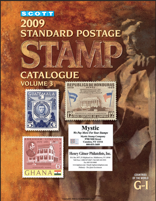 Catalogo mondiale francobolli world standard postage stamp 2009 6 volumi pdf G-I