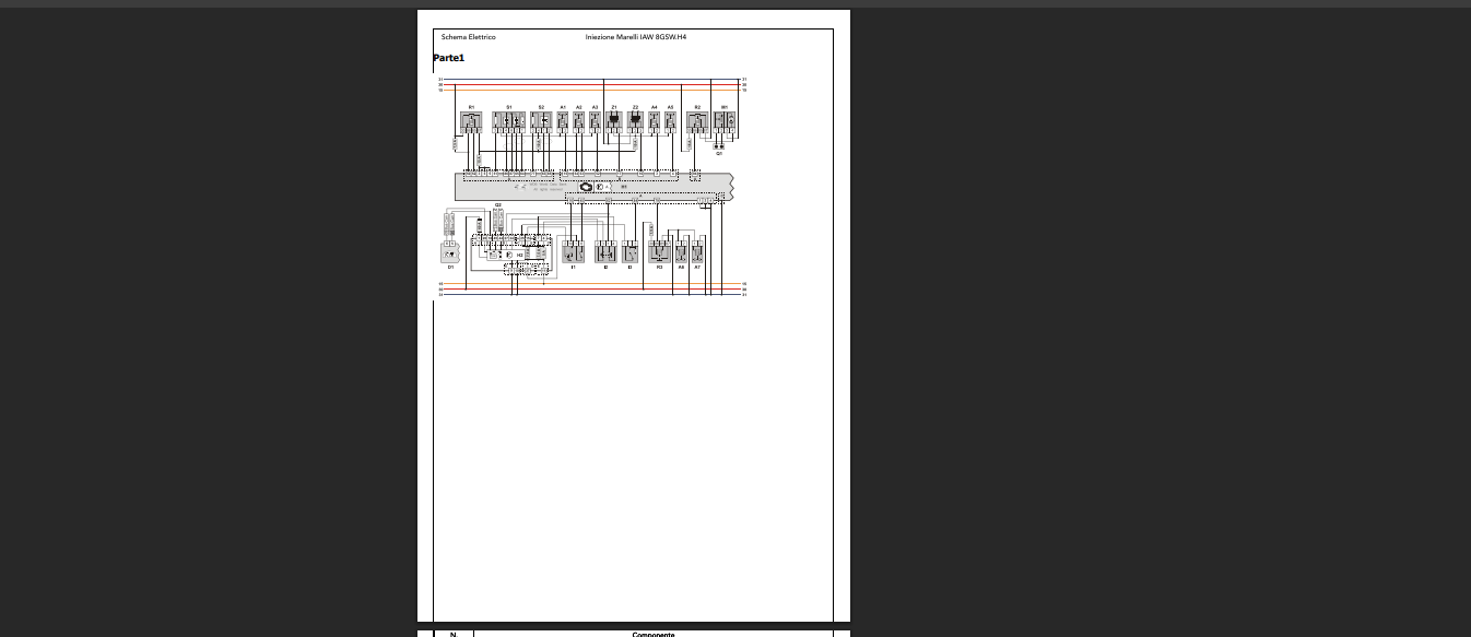 Sistema Metano Fiat Manuale PDF - Schemi Elettrici e Guida Guasti CNG