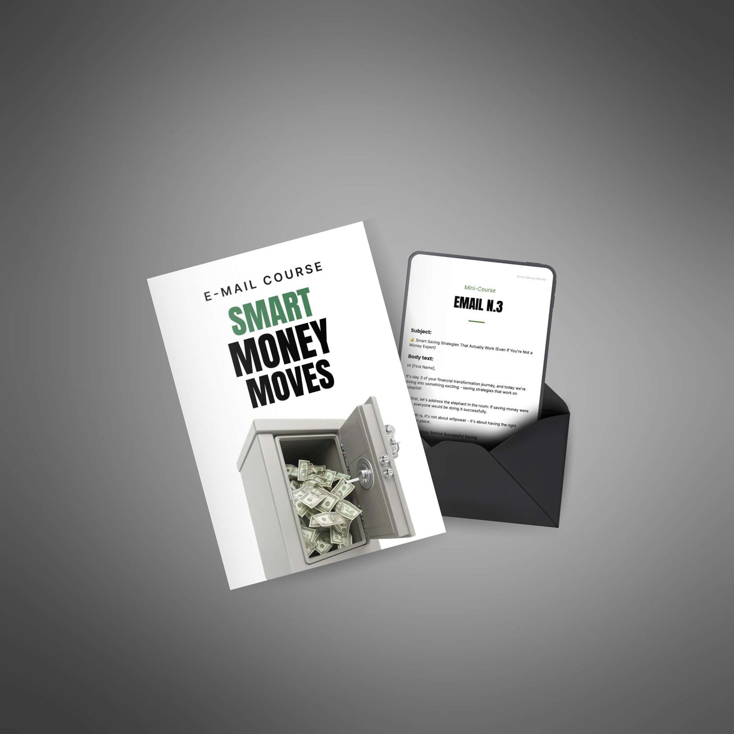 Smart Money Moves email course mockup image 3