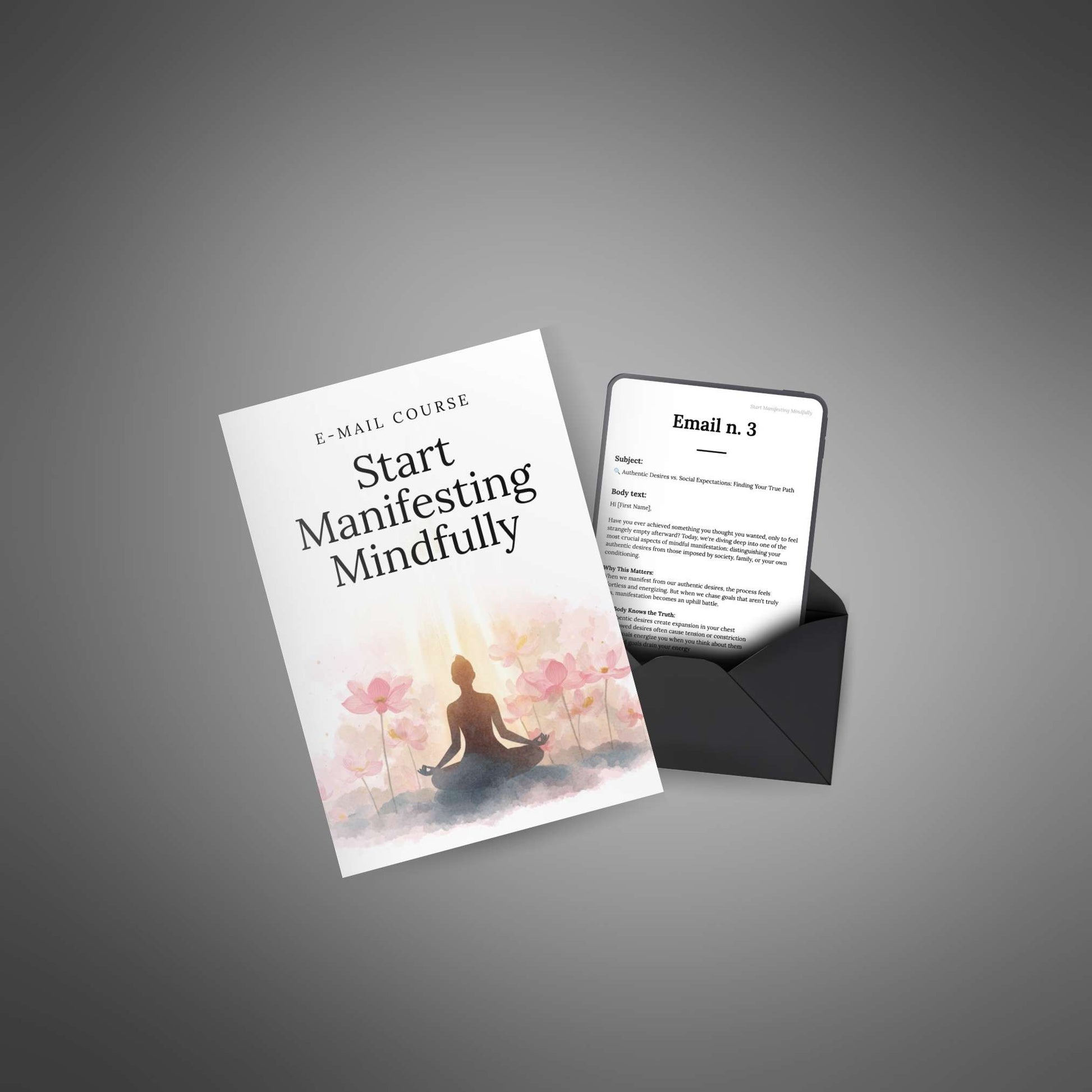 Start Manifesting Mindfully – booklet + device