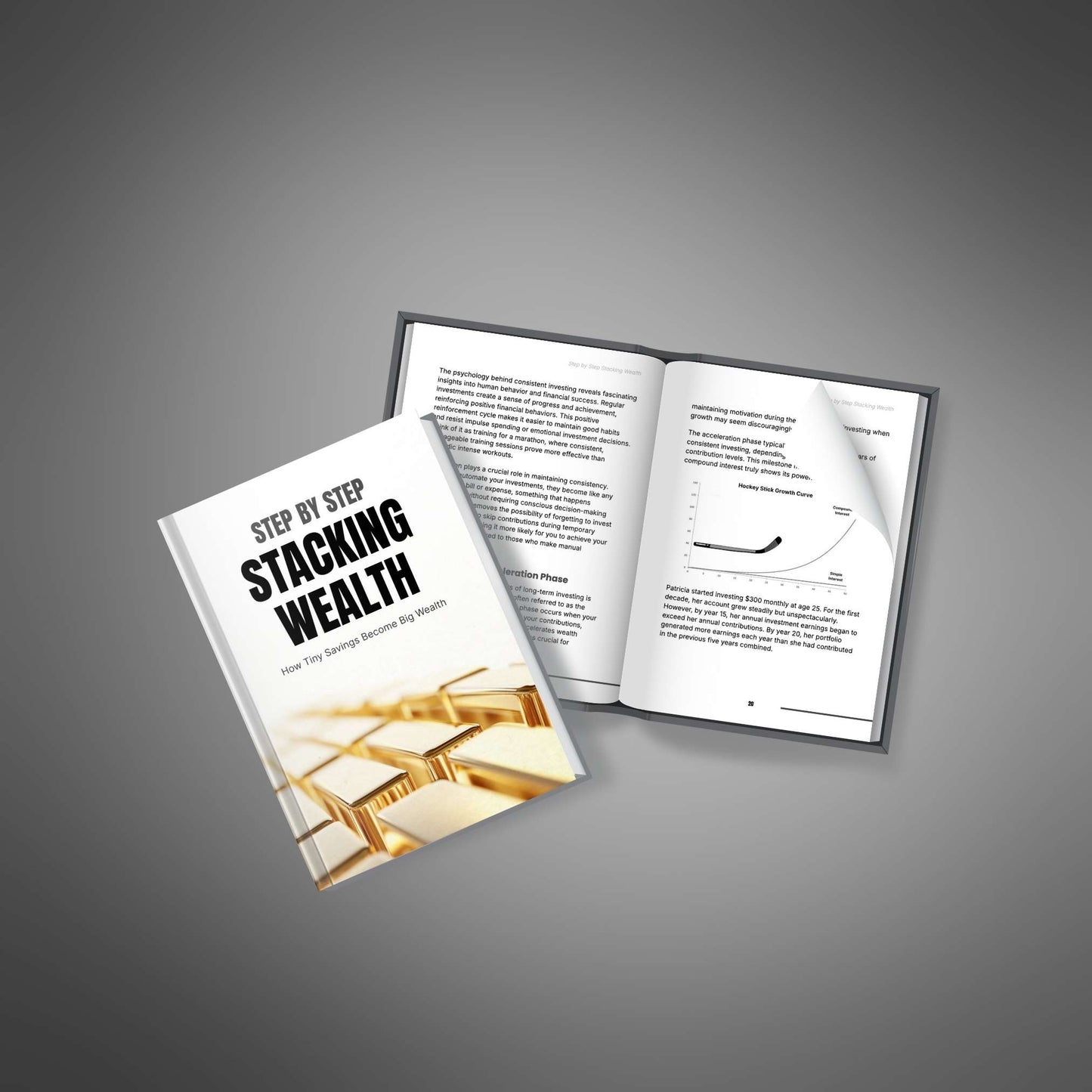Step by Step Stacking Wealth (56-Page Ebook) – Compound Interest & Wealth Building Guide
