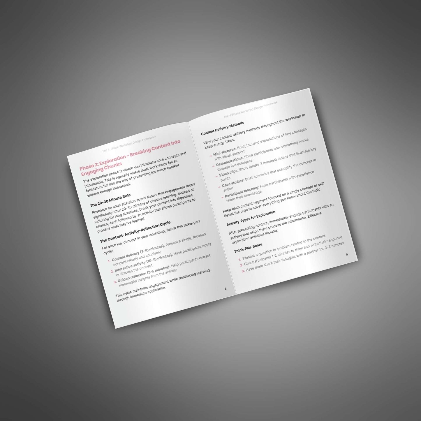 4-phase workshop design framework guide - image 2